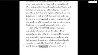 ON TRUTHTELLING: A DEMONSTRATION OF THE INSEPARABILITY OF TRUTH FROM THE TELLING OF IT (60c)