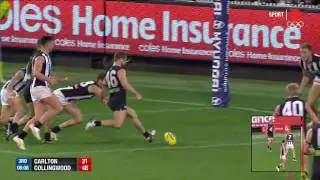 Round 15 AFL - Carlton v Collingwood Highlights