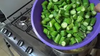 Quiabo sem baba