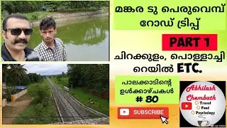 Mankara to Peruvembu Road Trip Most Beautiful PART 1 Chirakkulam, Pollachi Rail etc.