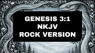 Genesis 3:1 (NKJV) Rock Memory Verse Song, 1 Hour Loop