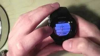 Garmin Forerunner 610: Training Pages Setup