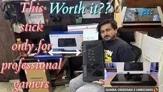 Qanba Obsidian 2 Unboxing and review in hindi| Expensive stick for ps5|