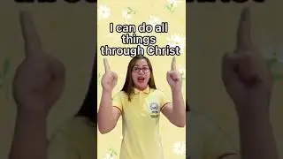 LESSON VLOG #21: Kids Bible Verse Philippians 4:13