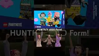 K-pop Demon Hunters HUNTR/X Lego Fortnite skins!
