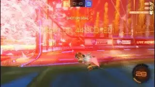 Rocket League: Crimson Paper Dragon Goal Compilation