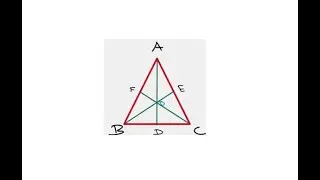 Proof : incenter, circumcenter, orthocenter and centroid of an equilateral triangle are same points