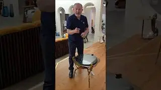 Новый #тренд - детали мебели в виде веток или рогов из металла