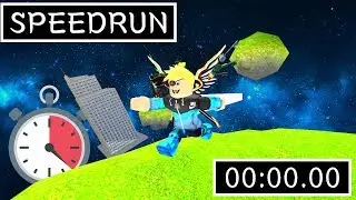 FRACTURED SPACE SPEEDRUN! | Roblox Egg Hunt 2018