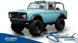 1972 Ford Bronco 4X4 8694-ATL for sale | Charlotte, Atlanta, Dallas, Tampa, Phoenix, Nashville