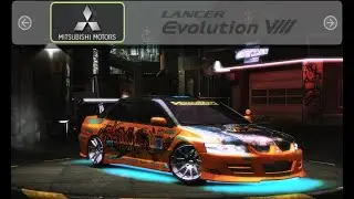 Need For Speed UNDERGROUND 2 | Lancer Evolution viii | Quick Race