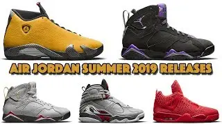 AIR JORDAN 14 ЖЕЛТЫЙ FERRARI, JORDAN 7 РЭЙ АЛЛЕН, РАЗМЫШЛЕНИЯ ЧЕМПИОНА, ЛЕТО 2019 И ДРУГОЕ
