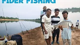 Pop-up feeder fishing rohu fish and katla fish #koelriversector20 #ranjitfishing 🎣🐟