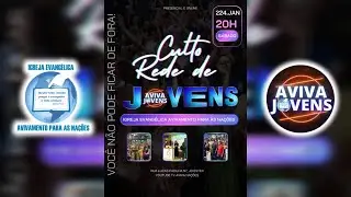 Culto ao vivo - REDE DE JOVENS  - 24/01/2026