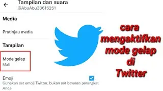 Cara Mengganti Tema Twitter Menjadi Dark Mode di Android
