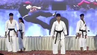 KARATE PERFORMANCE BY SAMARTH SCHOOL STUDENTS