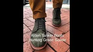 Alden Tanker Boot Review: Hunting Green Suede