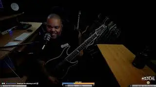 ESP E-II HRF NT-8B with EMG 81-8 face2face with Abasi 8, Glass Cloud 