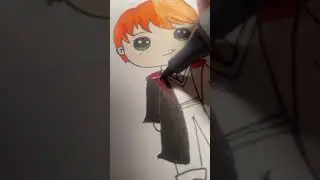 Drawing ron weasley #art #drawing #harrypotter #ronweasley