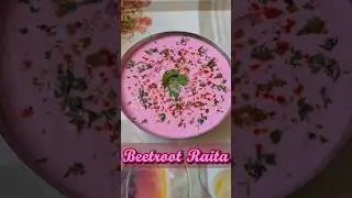 Beetroot Raita 🤤 #beetrootraita #beetroot #shorts #msdrasoi