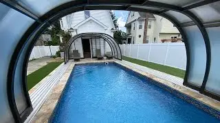 Retractable Swimming Pool Enclosure Company Cedarhurst NY