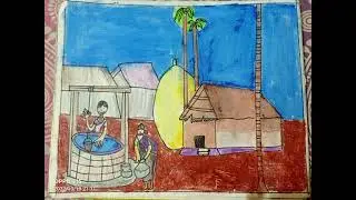 few sceneries...my first art work.. plz suggest me how can I do better with colours...
