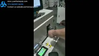 Real-time printing and flag label folding machine ZCUT-RT430 - Yuanhan