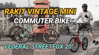 Rakit Vintage Mini Commuter Bike Federal StreetFox 20