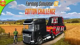 Ultra High Price of SoyBeans During Cotton Challenge! Farming Simulator 20 Cotton Challenge!
