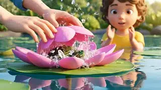 Baby Turtle&rsquo;s Flower Pond Adventure 🐢 | Nursery Rhymes for Kids & Baby Songs