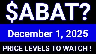 ABAT Stock (American Battery Technology Company) ABAT Stock Technical Analysis | December 1, 2025 