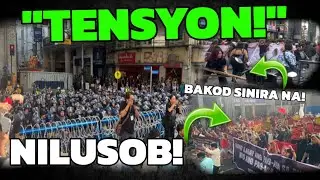 MALACA&Ntilde;ANG NILUSOB! HARANG NA BAKOD SA MENDIOLA SINIRA! HALA KA! TENSYON DI MAPIGILAN MGA GENZ!