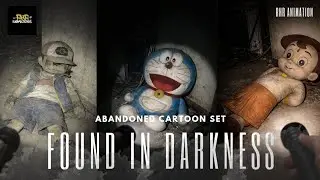 Exploring an Abandoned Cartoon Set in the Dark 😨