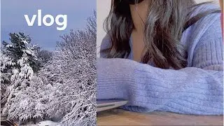 9-5 WORK VLOG // first day of busy season as an auditor / working at cafe / bad day at work / sushi