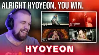 HYOYEON (효연) 'MYSTERY, WANNABE, SOBER, PUNK RIGHT NOW & DESSERT' M/V's | REACTION