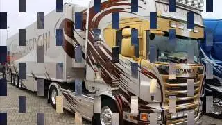 Sofer de tir Scania(colaj de poze)