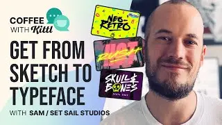 Inside The Font Making Process (Meet The Man Behind 100 Fonts!) 🤯