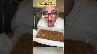 MARS BAR SLICE.   Recipe is on instagram  #chocolate #marsbar #dessert #snacks #slice #baking