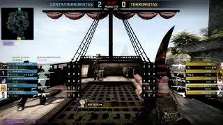 CSGO - Nice 4k and Knife kill on Mutiny (The map of Pirates)