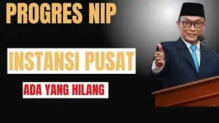 Progress NIP instansi pusat