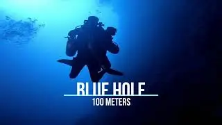 Blue Hole - 100 m - Arch view from the bottom