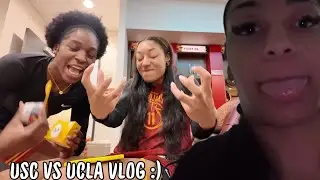 Reacting To battle of la: USC vs UCLA vlog Ft. Kennedy Smith