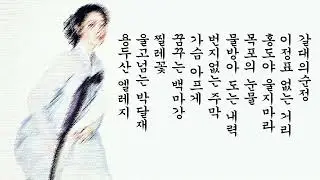 옛날 느낌나는 트로트메들리 (가수 윤서라)