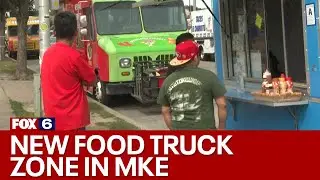 Milwaukee's new Burnham Park food truck zone | FOX6 News Milwaukee