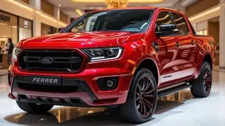 Power Meets Passion: 2025 Ford Ranger Red Edition