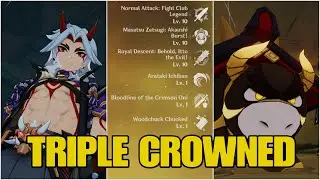 I TRIPLE CROWNED ARATAKI ITTO