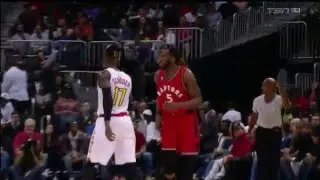 Raptors Highlights: Carroll For Three - April 7, 2016