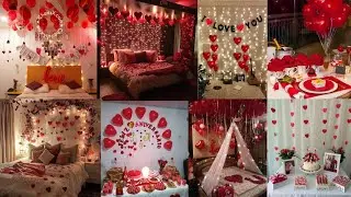 🌹Happy Anniversary Decoration at home/ Valentine decoration ideas/Anniversary Decoration ldeas#decor