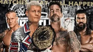 8 Matches I Am CONFIDENT We Are Getting At WrestleMania 42...