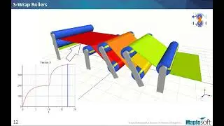 Enhancements in Roll-to-roll Converting Simulation - New features in MapleSim Web Handling Library